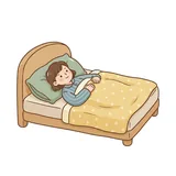 눕다