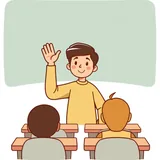 묻다