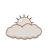 흐리다