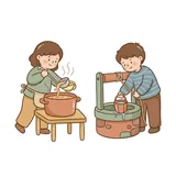 뜨다