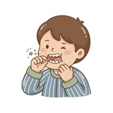 쑤시다