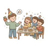 턱
