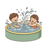 튀기다