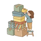 쌓다