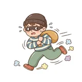 도망가다