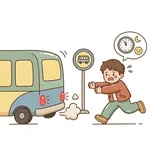 막차