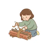 묶다