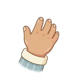 손등
