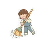쓸다