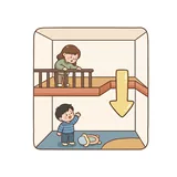 아래층