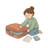 챙기다