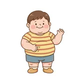 통통하다