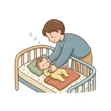 눕히다