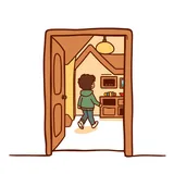 돌아오다