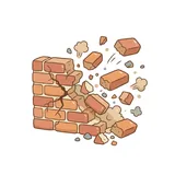 부서지다