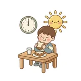 점심때