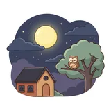 한밤중