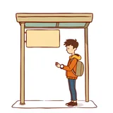 기다리다