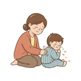 어루만지다