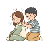 주무르다