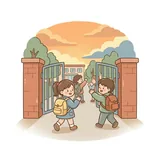 하교