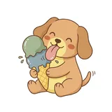 핥다