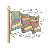 휘날리다