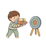 겨누다