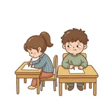 곁눈질