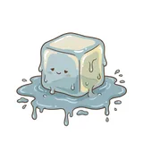 녹아내리다