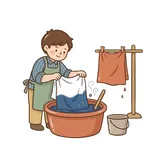 물들이다