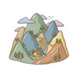 산간