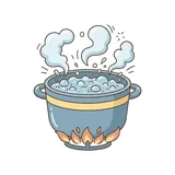 끓다